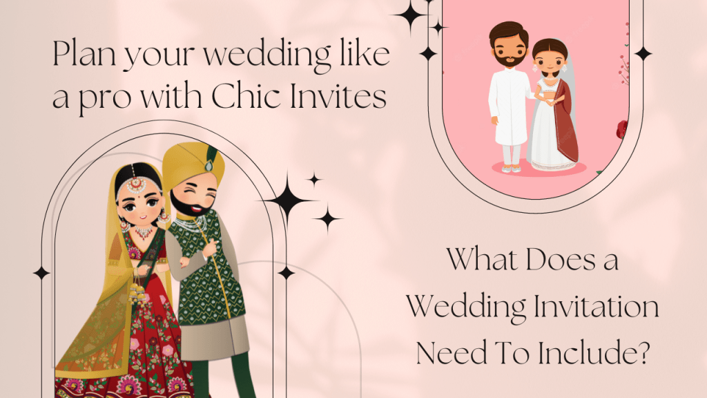 What Does a Wedding Invitation Need To Include
