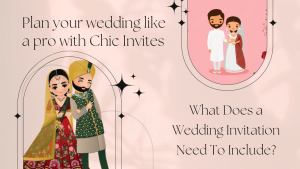 What Does a Wedding Invitation Need To Include